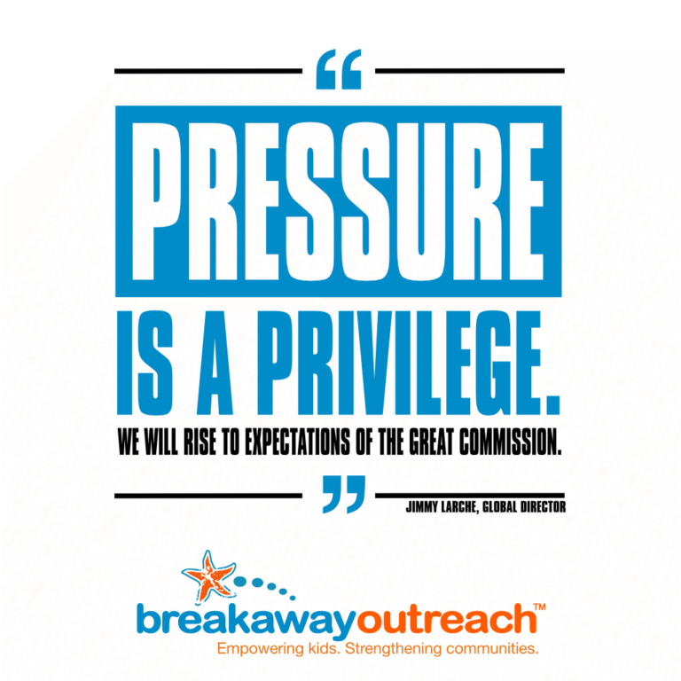 2024 Ministry Theme: Pressure Is a Privilege