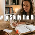 how to study the bible